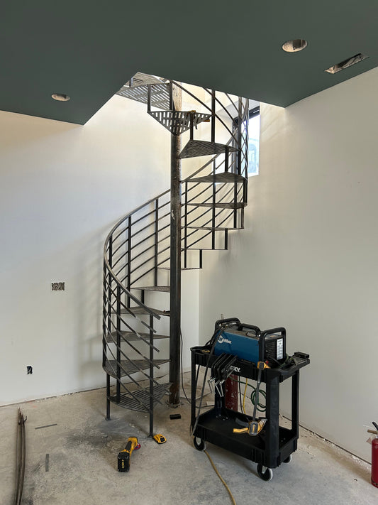 Custom Built Spiral Staircase
